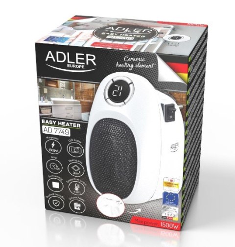 Adler AD 7749 Termowentylator - Easy heater Adler AD 7749 Termowentylator - Easy heater