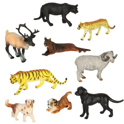 Figurki zwierzęta zoo zestaw do zabawy 31 el. Figurki zwierzęta zoo zestaw do zabawy 31 el.