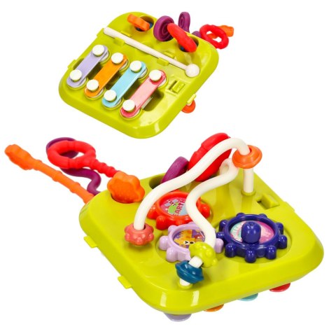 Kostka edukacyjna sorter cymbałki 7w1 Bibi-inn Kostka edukacyjna sorter cymbałki 7w1 Bibi-inn