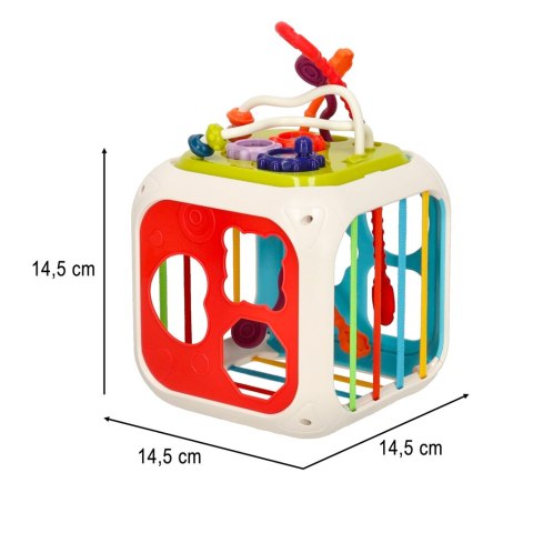 Kostka edukacyjna sorter cymbałki 7w1 Bibi-inn Kostka edukacyjna sorter cymbałki 7w1 Bibi-inn