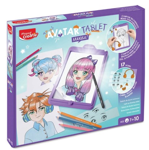 Tablet kreatywny do rysowania zestaw o tworzenia awatara Manga Creativ Maped Tablet kreatywny do rysowania zestaw o tworzenia awatara Manga Creativ Maped