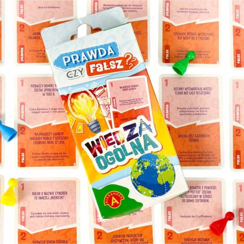 Gra Quiz Prawda czy Fałsz? Wiedza Ogólna 10+ ALEXANDER Gra Quiz Prawda czy Fałsz? Wiedza Ogólna 10+ ALEXANDER