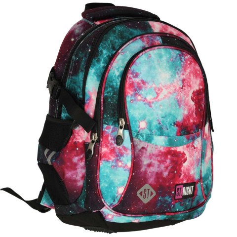 Plecak szkolny młodzieżowy czterokomorowy St. Right 23L Nebula Plecak szkolny młodzieżowy czterokomorowy St. Right 23L Nebula