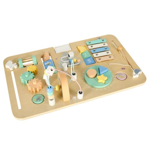 Stolik manipulacyjny LULILO montessori miętowy Stolik manipulacyjny LULILO montessori miętowy