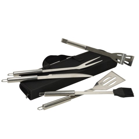 Sztućce do grilla akcesoria grillowe zestaw w etui 6 w 1 Sztućce do grilla akcesoria grillowe zestaw w etui 6 w 1