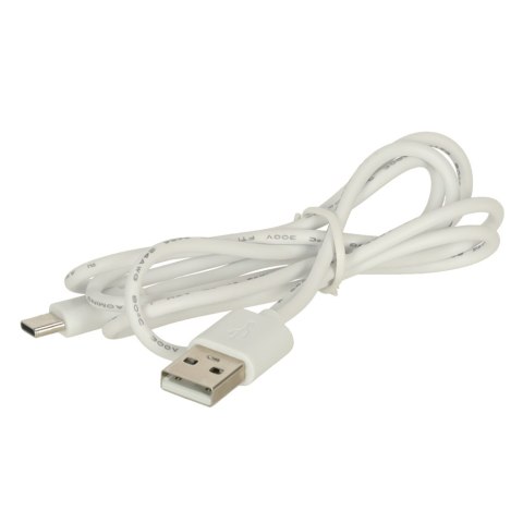 Wentylator wiatrak biurkowy bezprzewodowy USB 11,5 cm biały Wentylator wiatrak biurkowy bezprzewodowy USB 11,5 cm biały