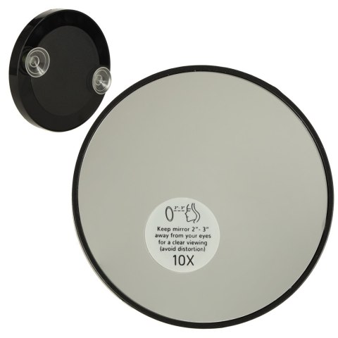 Kosmetyczka organizer na kosmetyki biżuterię kuferek z lusterkiem 10-krotne powiększenie różowy Kosmetyczka organizer na kosmetyki biżuterię kuferek z lusterkiem 10-krotne powiększenie różowy