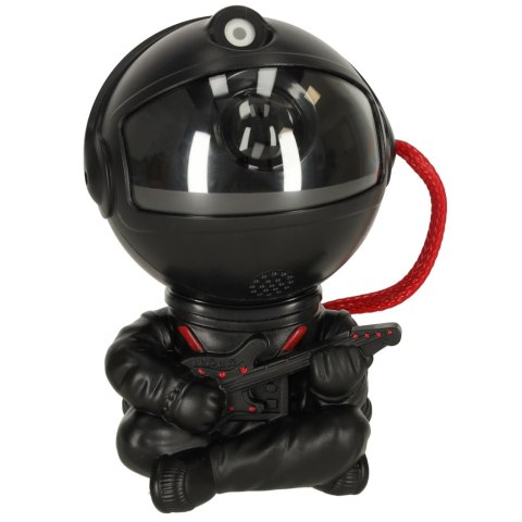 Projektor gwiazd lampka nocna astronauta na pilot czarna Projektor gwiazd lampka nocna astronauta na pilot czarna