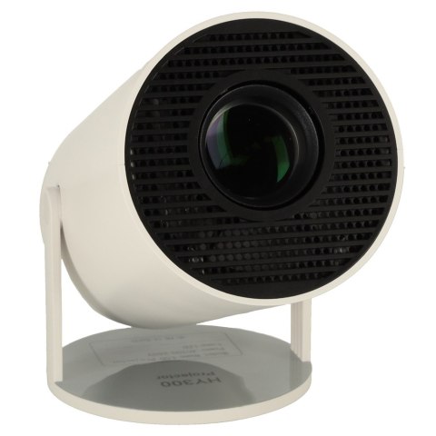Projektor rzutnik przenośny LED 1280x720 40-130" Android 11.0 USB HDMI WiFi biały Projektor rzutnik przenośny LED 1280x720 40-130" Android 11.0 USB HDMI WiFi biały