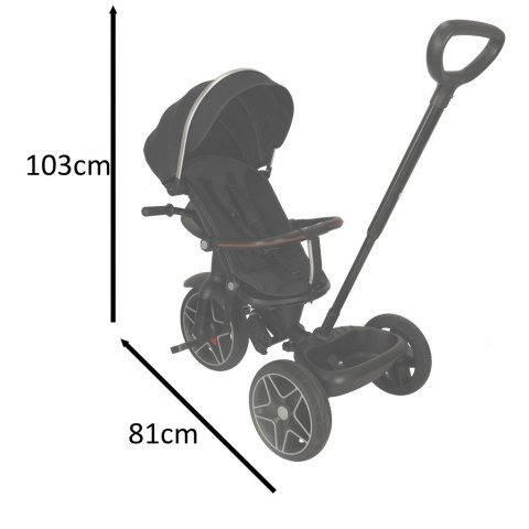 Rowerek trójkołowy TRIKE FIX Elite czarny Rowerek trójkołowy TRIKE FIX Elite czarny