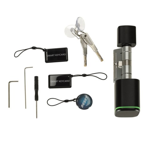 Zamek elektroniczny SMART wkładka inteligentna do drzwi odcisk palca bluetooth Zamek elektroniczny SMART wkładka inteligentna do drzwi odcisk palca bluetooth