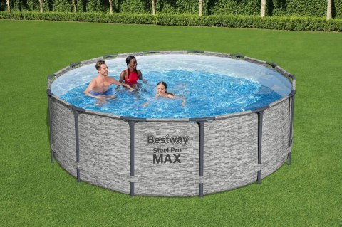 Basen stelażowy ogrodowy BESTWAY 5619D 427cm Basen stelażowy ogrodowy BESTWAY 5619D 427cm