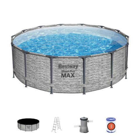 Basen stelażowy ogrodowy BESTWAY 5619D 427cm Basen stelażowy ogrodowy BESTWAY 5619D 427cm