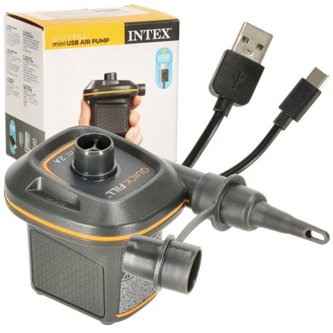 Pompka elektryczna do pompowania basenu 2 końcówki USB-A 5v DC/2A INTEX 66635 Pompka elektryczna do pompowania basenu 2 końcówki USB-A 5v DC/2A INTEX 66635
