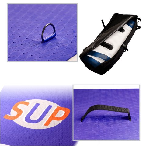 SUP Deska pompowana z akcesoriami Paddleboard 380cm 160kg SUP Deska pompowana z akcesoriami Paddleboard 380cm 160kg