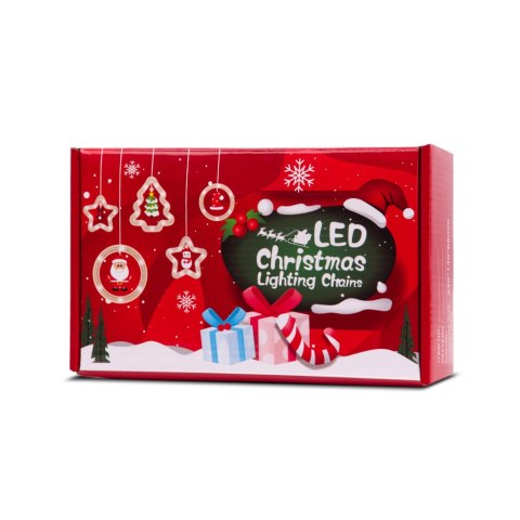 Kurtyna LED na okno bombki 3 m 125 LED Kurtyna LED na okno bombki 3 m 125 LED