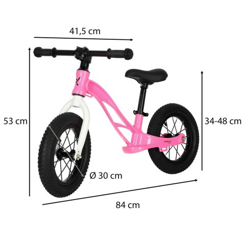 Rowerek biegowy Trike Fix Active X1 różowy lekki Rowerek biegowy Trike Fix Active X1 różowy lekki
