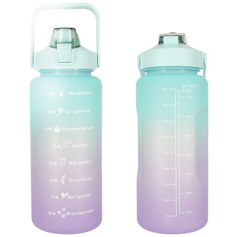 Butelka na wodę bidon 2000ml Butelka na wodę bidon 2000ml