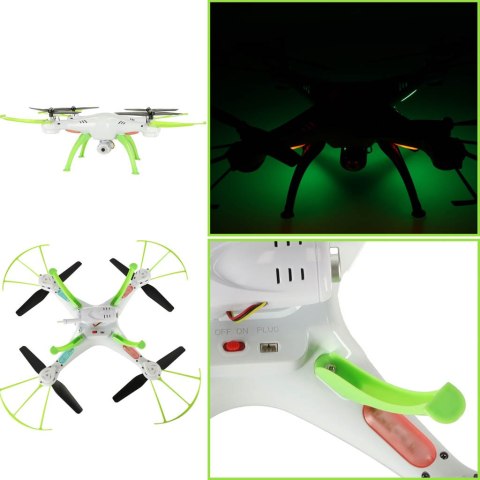 Dron RC Syma X5HW kamera FPV WiFi 2,4GHz biały Dron RC Syma X5HW kamera FPV WiFi 2,4GHz biały