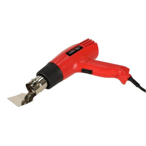 KAFUWELL Opalarka elektryczna z regulacją temperatury 0-600 st. C + 4 wymienne końcówki 1600W KAFUWELL Opalarka elektryczna z regulacją temperatury 0-600 st. C + 4 wymienne końcówki 1600W