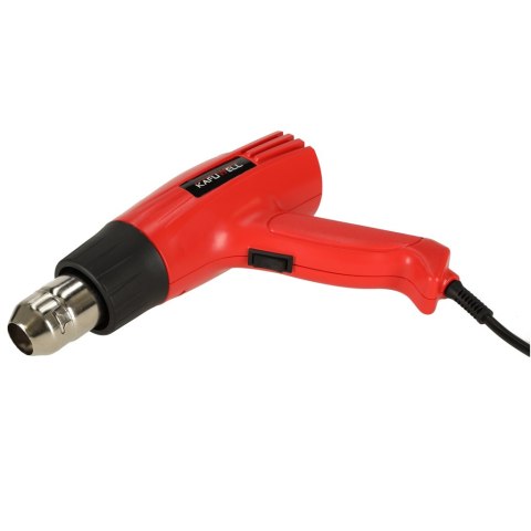 KAFUWELL Opalarka elektryczna z regulacją temperatury 0-600 st. C + 4 wymienne końcówki 1600W KAFUWELL Opalarka elektryczna z regulacją temperatury 0-600 st. C + 4 wymienne końcówki 1600W