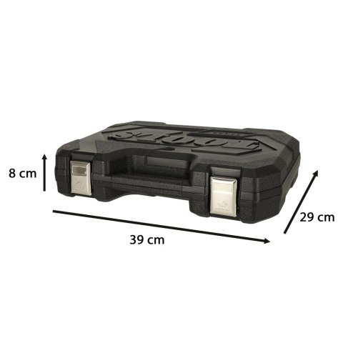Klucze nasadowe walizka 1/2'' 1/4'' grzechotka zestaw 94el. KAFUWELL Klucze nasadowe walizka 1/2'' 1/4'' grzechotka zestaw 94el. KAFUWELL