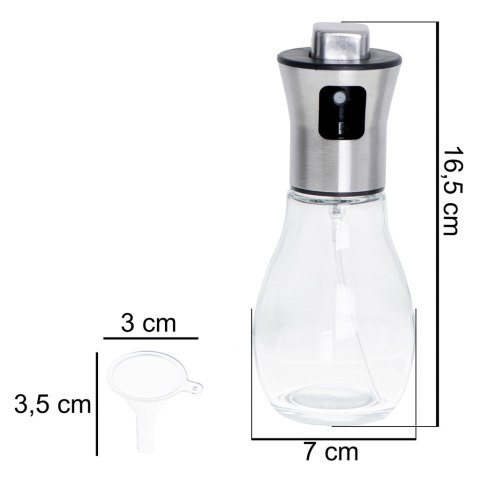 Spryskiwacz do oleju oliwy dozownik w sprayu 200ml Spryskiwacz do oleju oliwy dozownik w sprayu 200ml