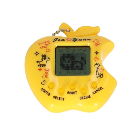 Tamagotchi gra elektroniczna dla dzieci jabłko żółty Tamagotchi gra elektroniczna dla dzieci jabłko żółty