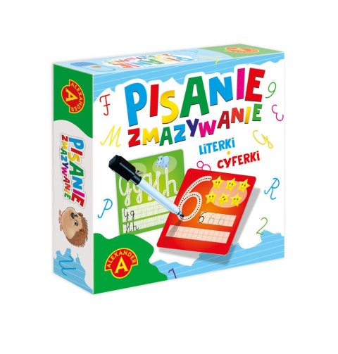 ALEXANDER Pisanie i zmazywanie karty edukacyjne 5+ ALEXANDER Pisanie i zmazywanie karty edukacyjne 5+