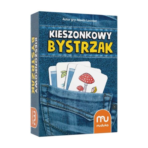 MUDUKO Kieszonkowy bystrzak gra edukacyjna logiczna karty 7+ MUDUKO Kieszonkowy bystrzak gra edukacyjna logiczna karty 7+