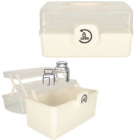 Organizer pojemnik na lekarstwa leki apteczka przechowywania leków 29x16x15cm Organizer pojemnik na lekarstwa leki apteczka przechowywania leków 29x16x15cm