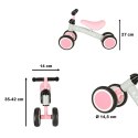 Rowerek Trike Fix Tiny czterokołowy biegowy różowy