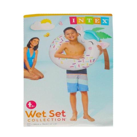 INTEX 59266 Kółko do pływania koło dmuchane ponton plażowy jednorożec max 40kg INTEX 59266 Kółko do pływania koło dmuchane ponton plażowy jednorożec max 40kg