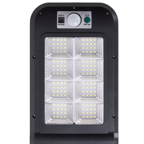 Lampa solarna latarnia ogrodowa uliczna 128LED + pilot Lampa solarna latarnia ogrodowa uliczna 128LED + pilot
