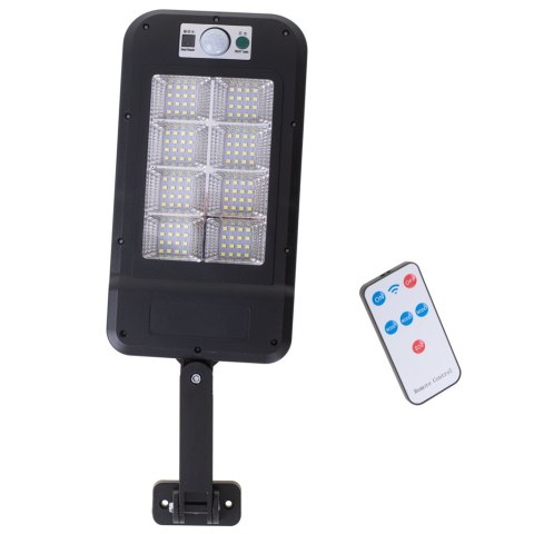 Lampa solarna latarnia ogrodowa uliczna 128LED + pilot Lampa solarna latarnia ogrodowa uliczna 128LED + pilot