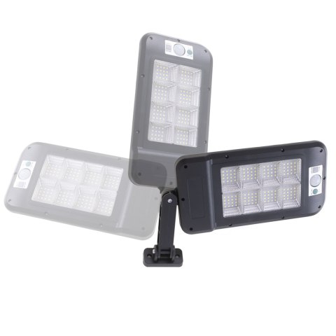 Lampa solarna latarnia ogrodowa uliczna 128LED + pilot Lampa solarna latarnia ogrodowa uliczna 128LED + pilot