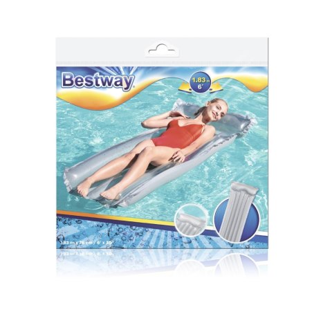 Materac dmuchany plażowy BESTWAY 44013 szary Materac dmuchany plażowy BESTWAY 44013 szary