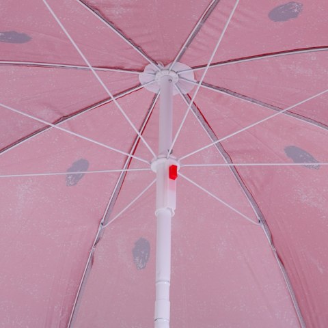 Parasol ogrodowy plażowy regulowany 150cm łamany arbuz Parasol ogrodowy plażowy regulowany 150cm łamany arbuz