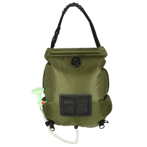 Prysznic turystyczny solarny polowy kempingowy 20L XXL z termometrem Prysznic turystyczny solarny polowy kempingowy 20L XXL z termometrem