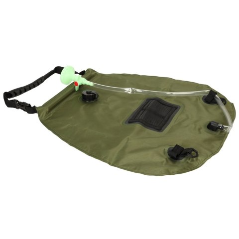Prysznic turystyczny solarny polowy kempingowy 20L XXL z termometrem Prysznic turystyczny solarny polowy kempingowy 20L XXL z termometrem