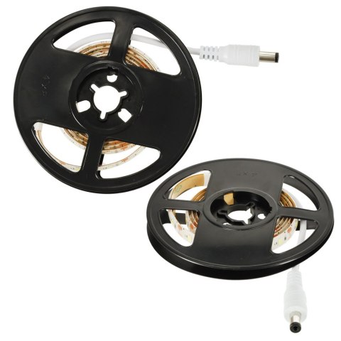 Taśma LED wodoodporna na baterie USB czujnik ruchu 1M 59LED zimny biały Taśma LED wodoodporna na baterie USB czujnik ruchu 1M 59LED zimny biały