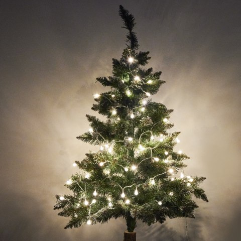 Lampki LED łańcuch kulki ślub wesele 10m 100LED ciepły biały Lampki LED łańcuch kulki ślub wesele 10m 100LED ciepły biały