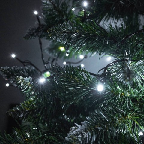 Lampki LED łańcuch świetlny 10m 100LED zimny biały 8 trybów świecenia Lampki LED łańcuch świetlny 10m 100LED zimny biały 8 trybów świecenia