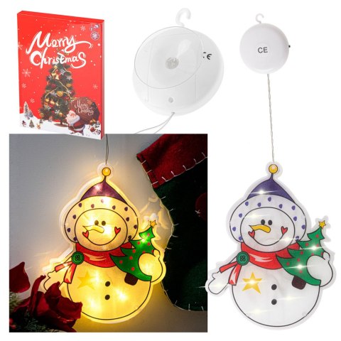 Lampki LED wisząca ozdoba dekoracja świąteczna bałwan Lampki LED wisząca ozdoba dekoracja świąteczna bałwan