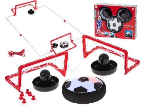 Latająca lewitująca piłka nożna krążek cymbergaj hoverball z bramkami Latająca lewitująca piłka nożna krążek cymbergaj hoverball z bramkami