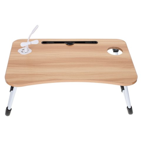 Stolik pod laptopa składany do łóżka podstawka śniadaniowa USB Stolik pod laptopa składany do łóżka podstawka śniadaniowa USB