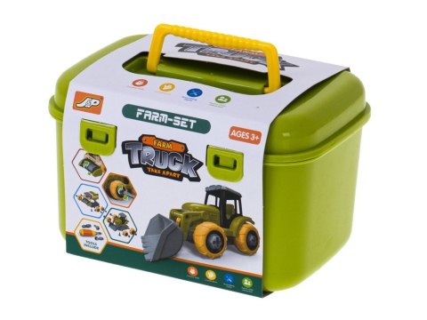 Gospodarstwo rolne farma traktor maszyny rolnicze zwierzęta zagroda owce + śrubokręt Gospodarstwo rolne farma traktor maszyny rolnicze zwierzęta zagroda owce + śrubokręt