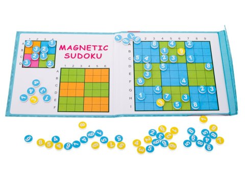 Gra logiczna łamigłówka magnetyczne sudoku Gra logiczna łamigłówka magnetyczne sudoku