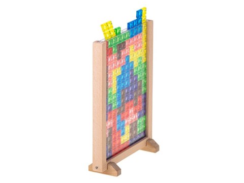 Gra logiczna układanka tetris stojący Gra logiczna układanka tetris stojący