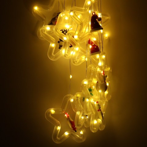 Kurtyna Led na okno gwiazdki 3 m 125 LED Kurtyna Led na okno gwiazdki 3 m 125 LED
